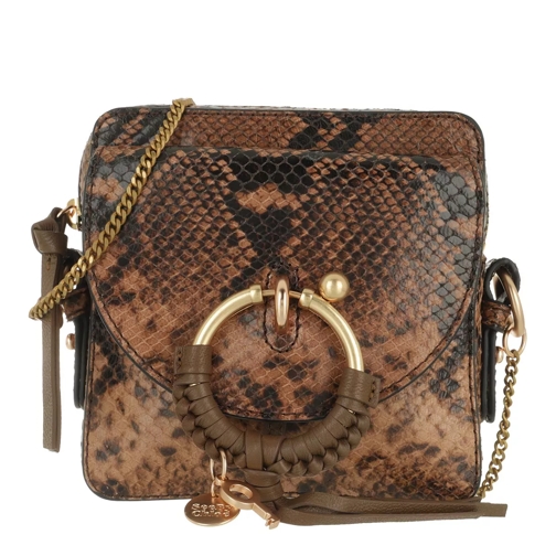 See By Chloé Joan Shoulder Bag Leather Coconut Brown Crossbody Bag