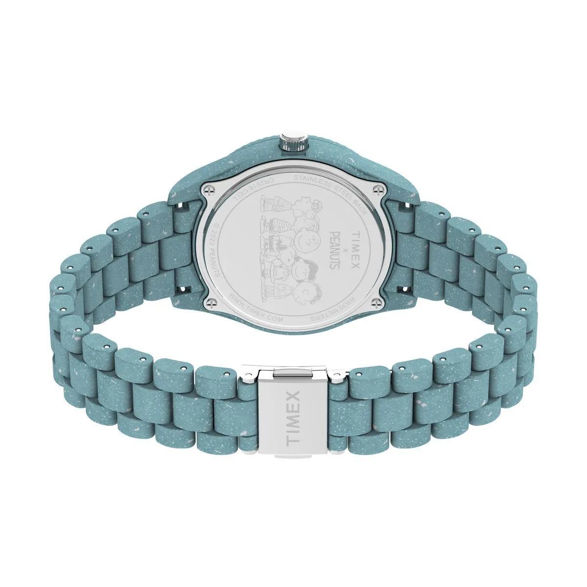 Thumbnail - Timex Uhren - Quarz-Analoguhr Timex X Peanuts Legacy Ocean - Gr. unisize - in Marineblau - für Damen