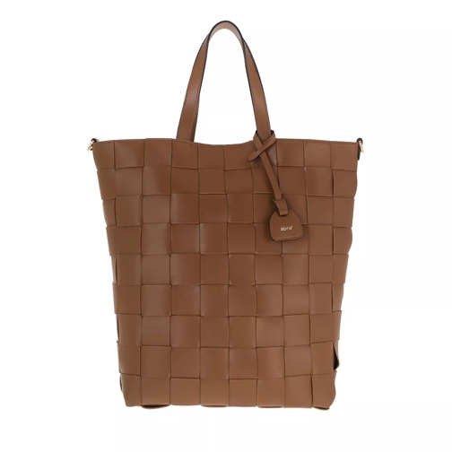 Abro Shopper CHESSBOARD  Caramel/Cognac Shopping Bag
