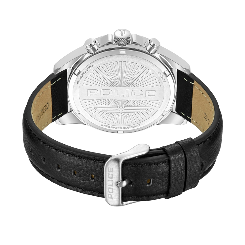 Police Automatikuhr Quarzuhr Malawi silber(Image 3)