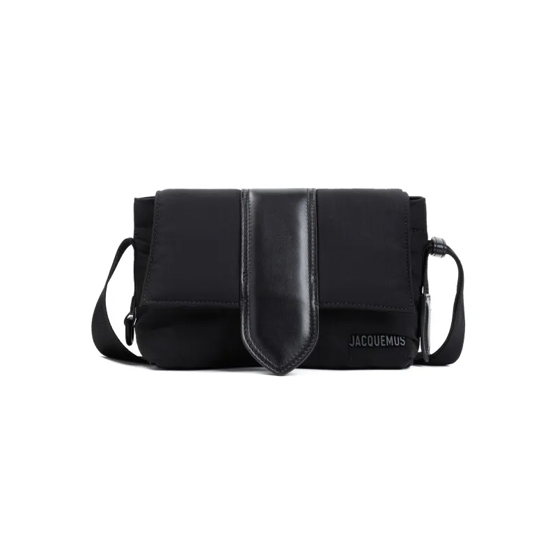 Jacquemus Messenger Bag Le Petit Messenger Bambino Shoulder Bag Black