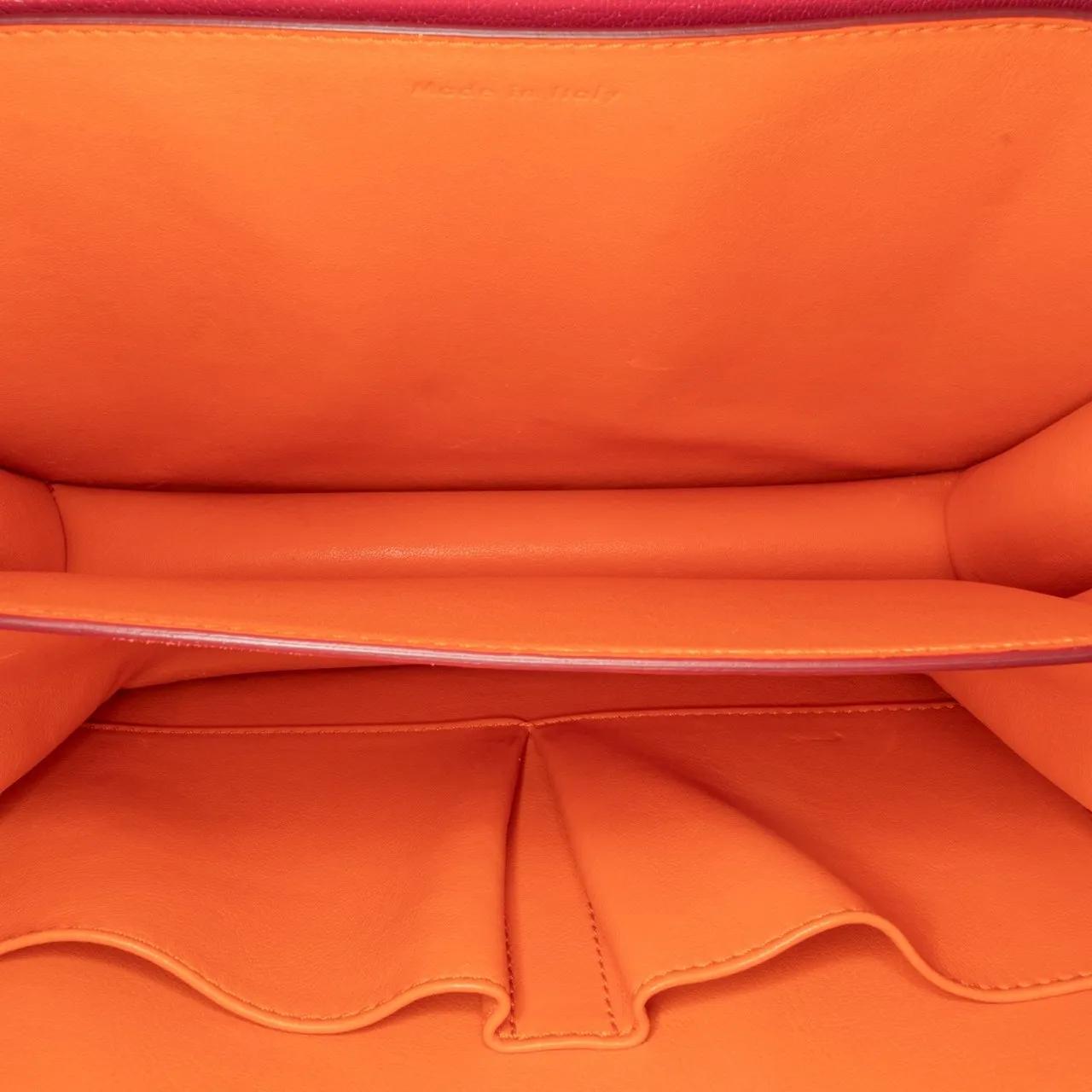 Celine Hobo bags 2017 Small Calfskin Classic Box in rood