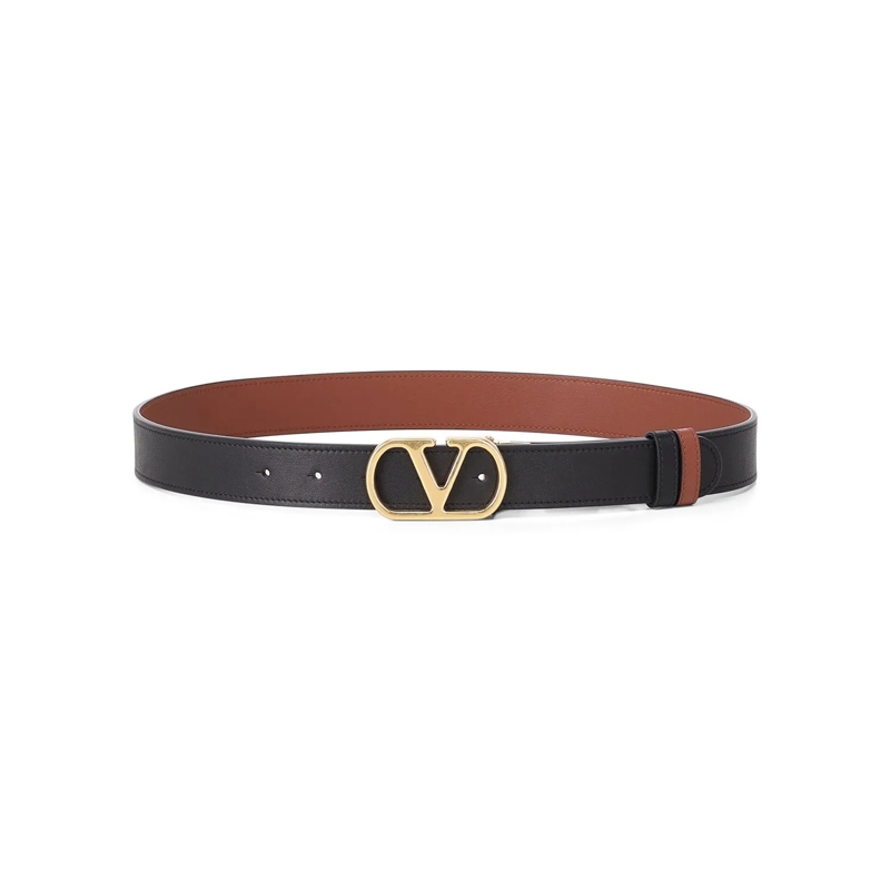 Valentino Garavani Ceinture Wendegürtel aus Leder braun