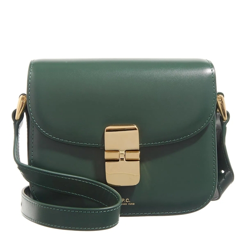 A.P.C. PXBMW-F61515 Kaf Dark Green Crossbodytas