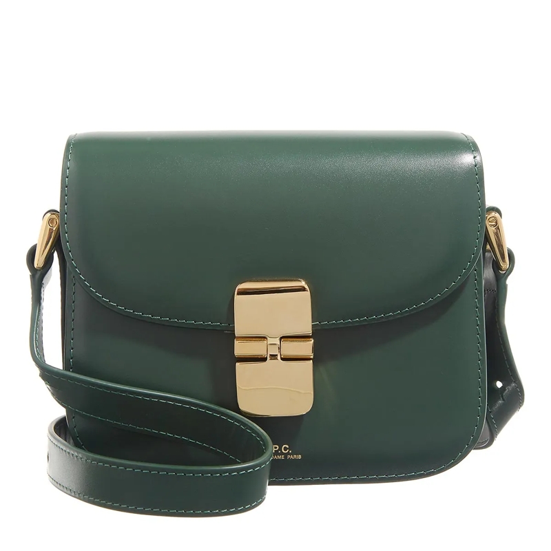 A.P.C. Crossbody Bag PXBMW-F61515 Kaf Dark Green