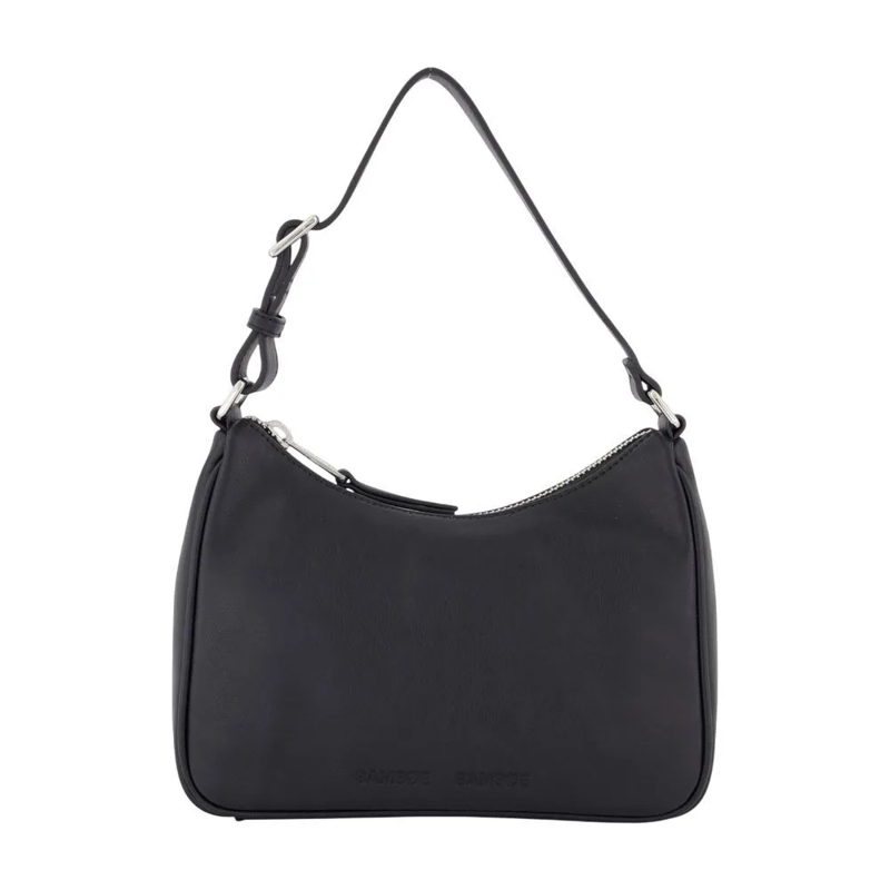 Samsøe Samsøe Sac à bandoulière Structured Leather Shoulder Purse Black