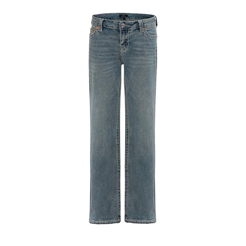 True Religion Jeans Baggy-Jeans BOBBY blau