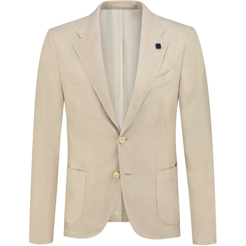 Lardini  Man Jacket Dyed Drop  Reg beige