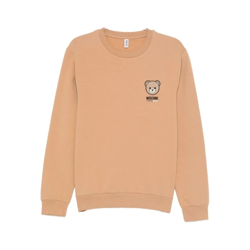 Moschino  Crew Neck Sweatshirt Brown