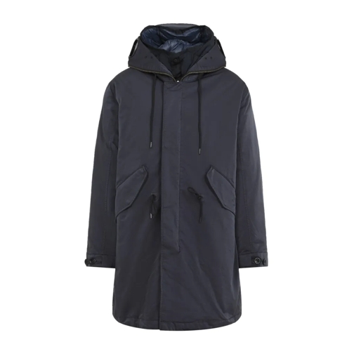 CP Company Parka Jassen Black Long Down Jacket Black