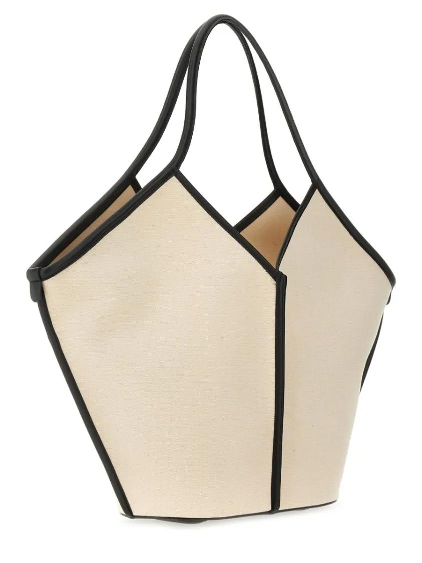Hereu Shoppers & Totes "Calella" Bag in beige