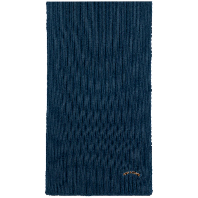 Paul & Shark Wollschal Wool scarf blau