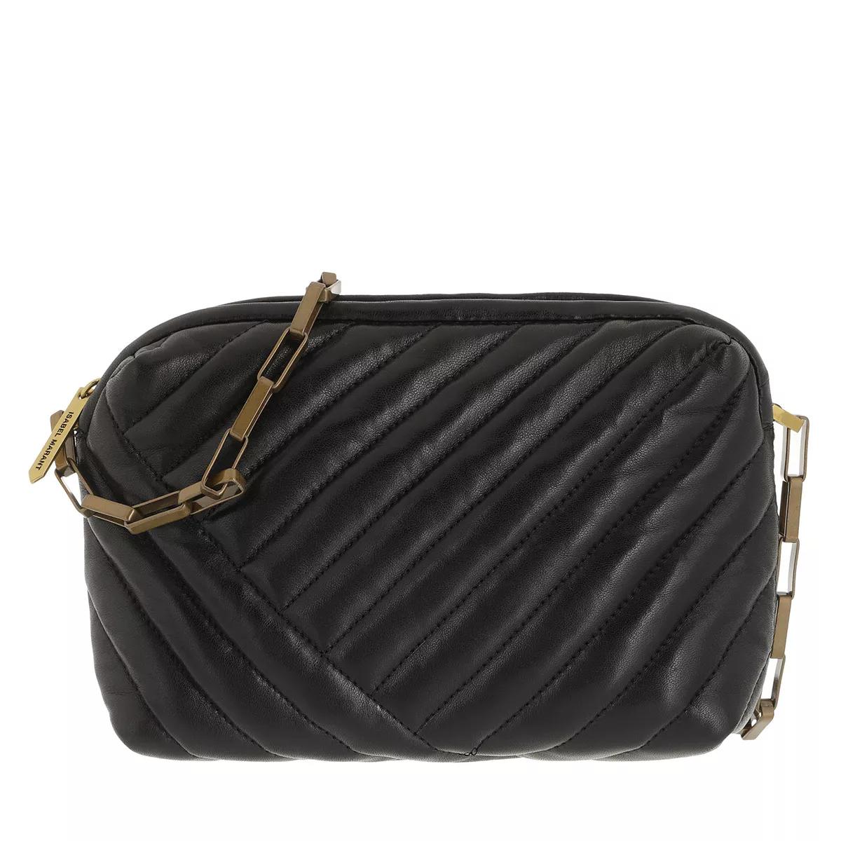 Isabel Marant Crossbody Bags - Zalene Crossbody Bag Leather - Gr. unisize - in Schwarz - für Damen