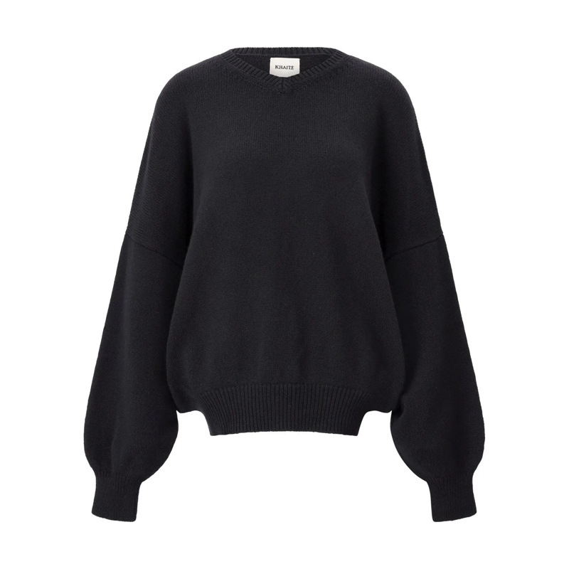 Khaite Trui 'Wolfe' Sweater Schwarz