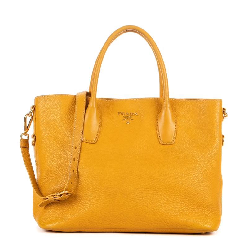 Prada Crossbody Bag Tote gelb