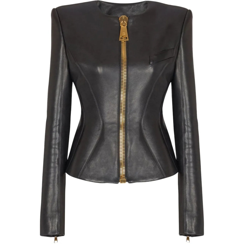 Balmain Veste de transition Jackets Black schwarz