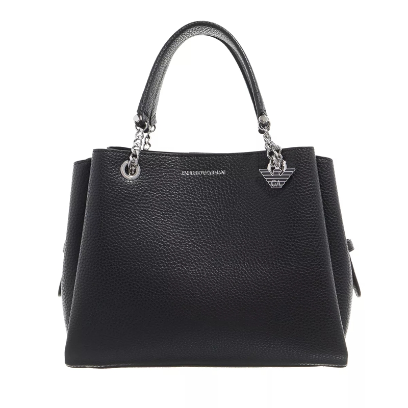 Emporio Armani Tote Tote S Pubble Black