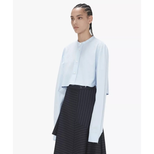 J.W.Anderson JW ANDERSON Hellblaue, cropped Bluse mehrfarbig 