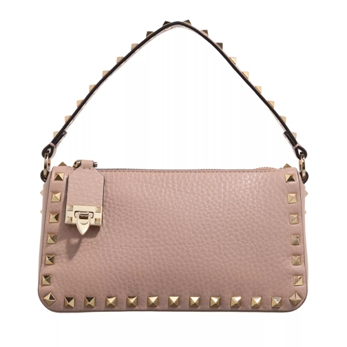 Valentino Garavani Small Rockstud Shoulder Bag Poudre Shoulder Bag