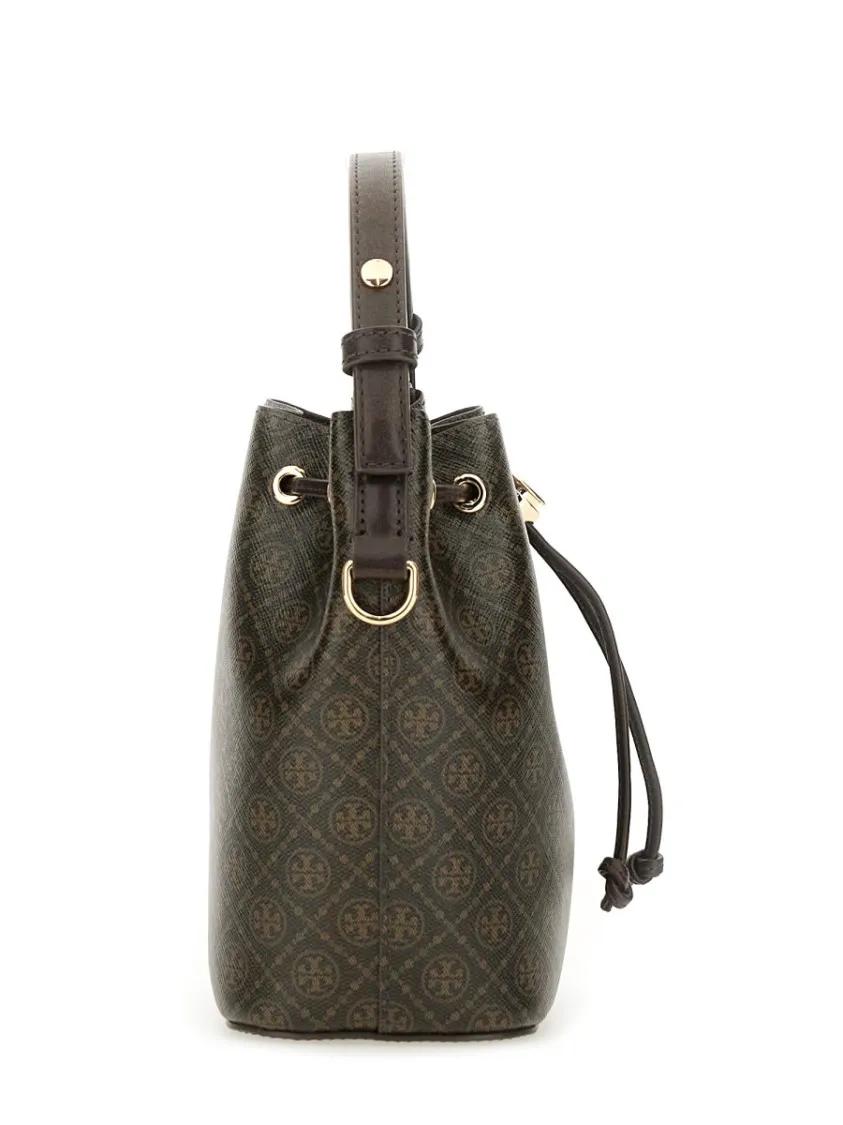 TORY BURCH Bucket bags "T Monogram" Bucket Bag in bruin