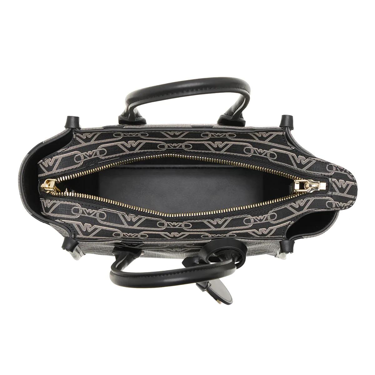 Emporio Armani Shoppers Monogram To in zwart
