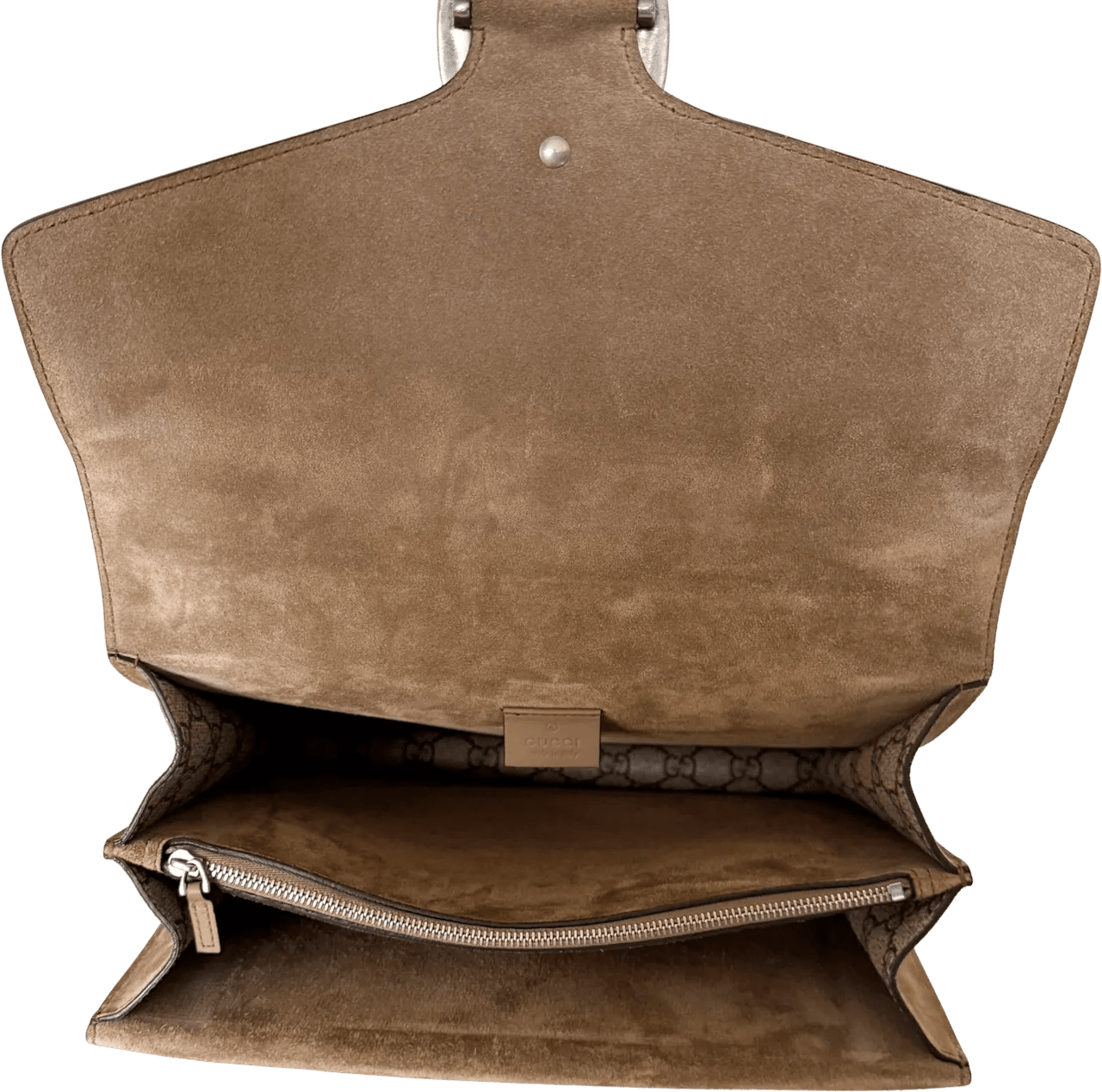 Thumbnail - Gucci Hobo Bags - Gucci Dionysus Medium GG Supreme Brown Full Set / - Gr. unisize - in Braun - für Damen