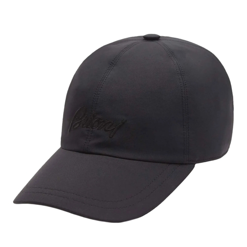 Brioni  Logo Baseball Cap schwarz