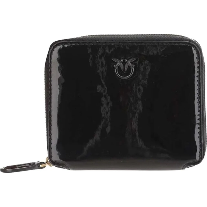 Pinko Portefeuille à fermeture Éclair Wallets Black schwarz