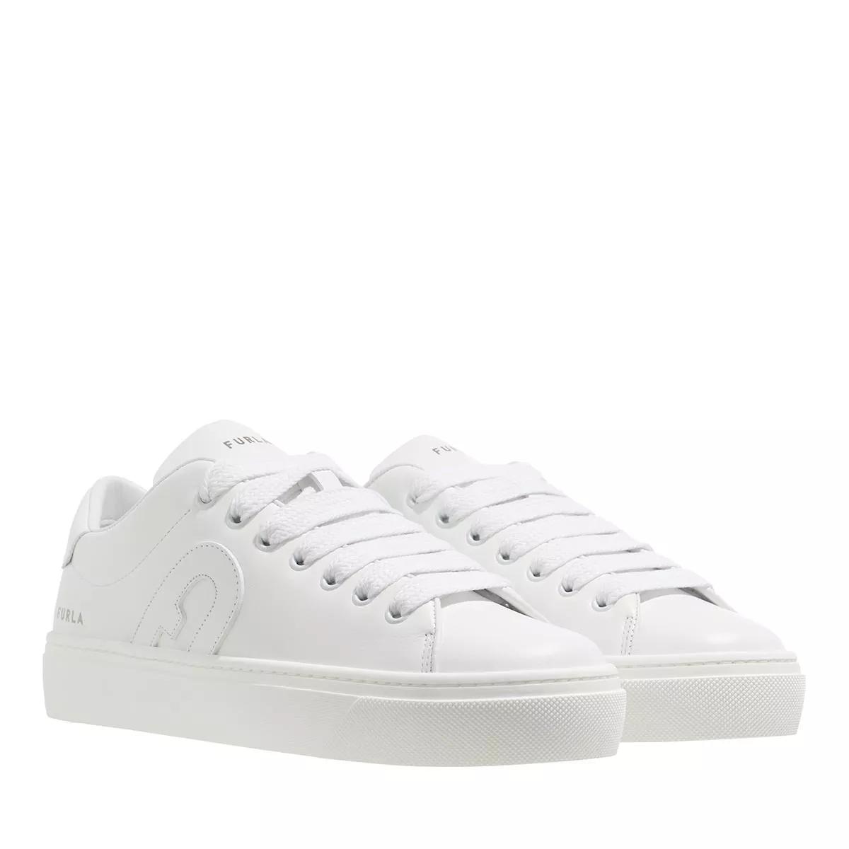 Furla Sneakers - Furla Joy Lace-Up Sneaker T. 20 - Gr. 40 (EU) - in Weiß - für Damen