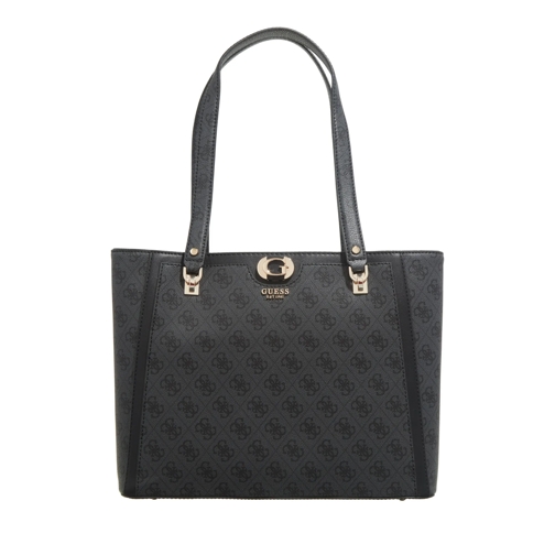 Guess Sac à provisions Orlina Logo Noel Tote Coal Logo