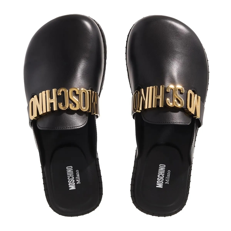 Moschino Mules Sporty Sandals Nero(Image 6)