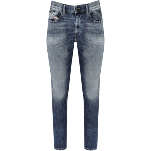 Diesel Rechte Been Jeans 2019 D-strukt Blue Jeans Blue blau