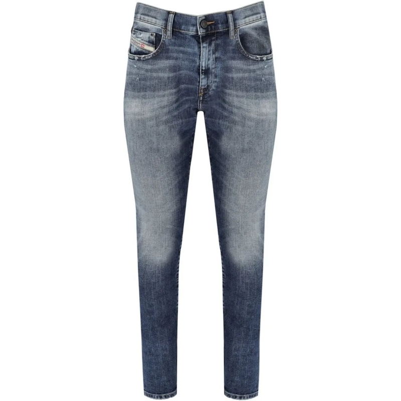 Diesel Jeans mit geradem Bein Jeans Blue blau