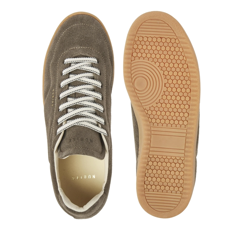 Nubikk Low-Top-Sneaker Ray Rush (L) Dk Green Suede(Image 8)