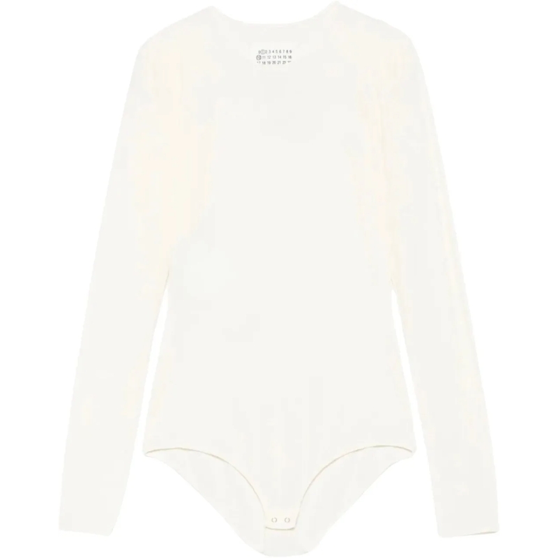 Maison Margiela T-Shirt Body Milk weiß
