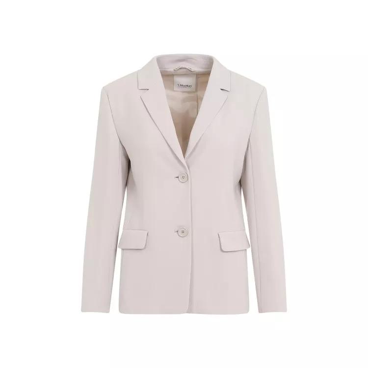 Max Mara - Undici Cady Blazer - Größe 44 - gray