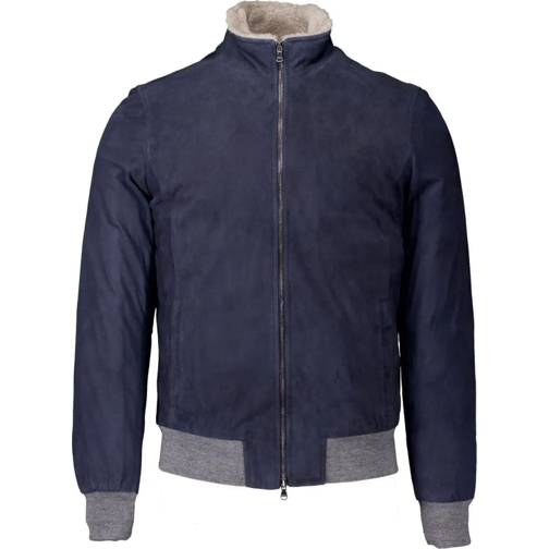 Barba Napoli Daunenjacken Barba Napoli Wolf Jackets Donkerblauw 43702 blau