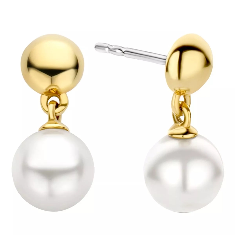 Ti Sento Ohrstecker 7913YP weiß