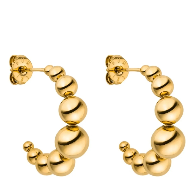 Purelei Ohrstecker Ohrringe Bubbly gold
