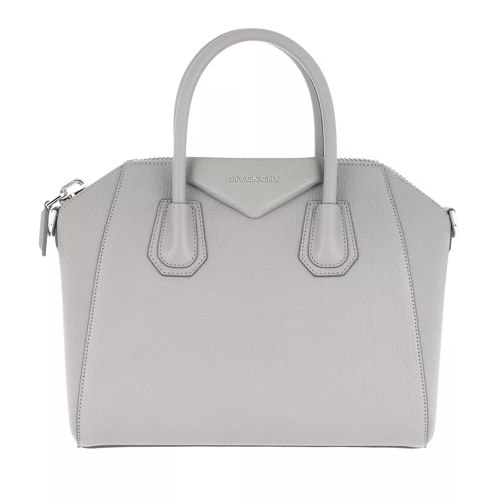 Givenchy Antigona Small Tote Bag Pearl Grey Draagtas
