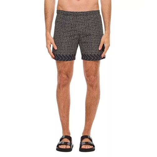 CP Company Flatt Nylon Baja Swim Shorts Black 