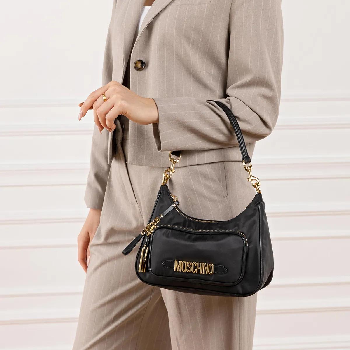 Moschino Hobo bags Shoulder Bag in zwart