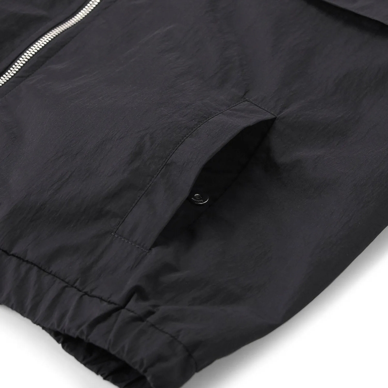 AMI Paris Übergangsjacke Jacke mit Logo schwarz(Image 5)