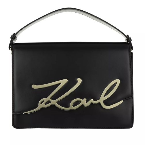 Karl Lagerfeld K/Signature Big Shoulderbag Black Borsa a tracolla