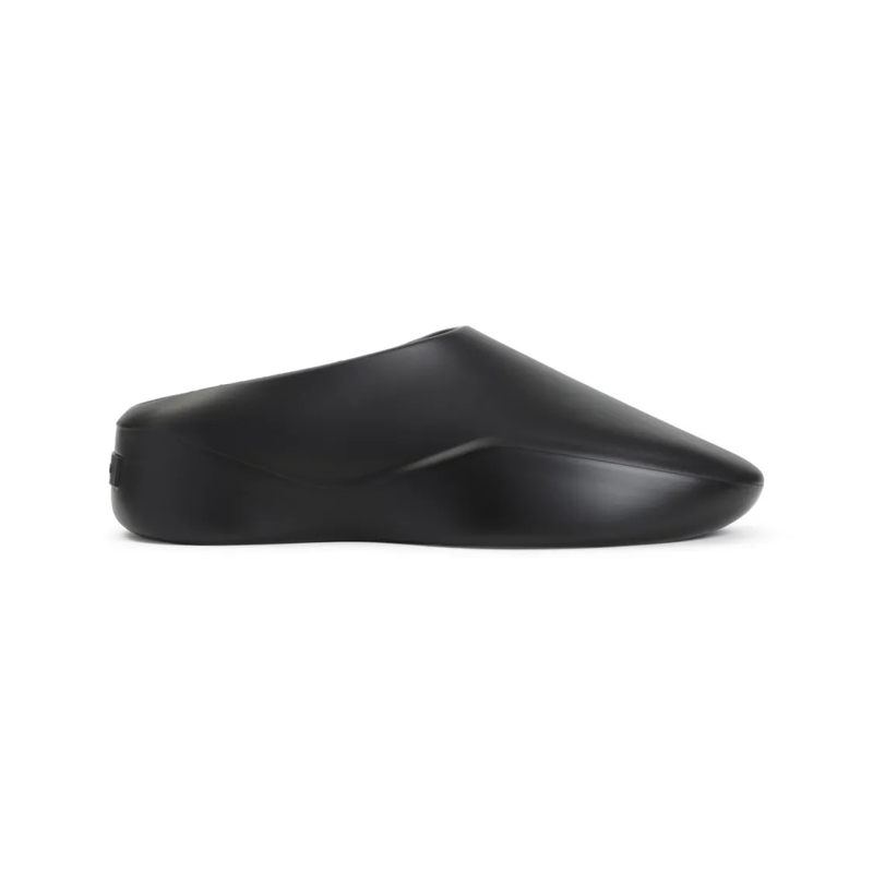 FEAR OF GOD Mocassin Sculpted Black Eva Runners With Slip-On Design And Black