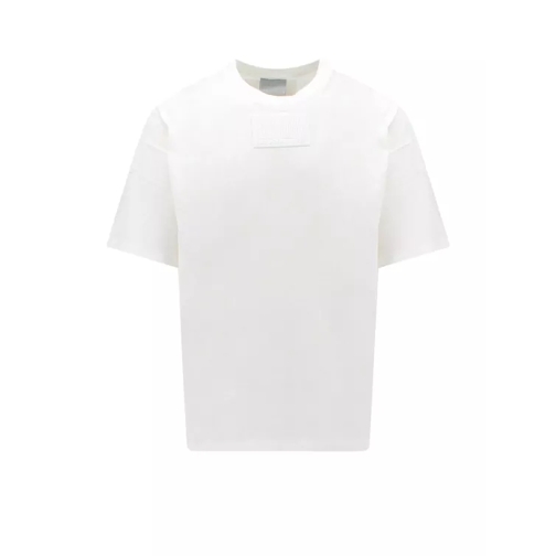 Vtmnts Cotton T-Shirt With Iconic Frontal Barcode White T-shirts