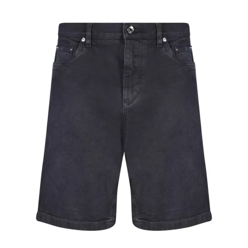 Dolce&Gabbana Denim Bermuda Shorts Black 
