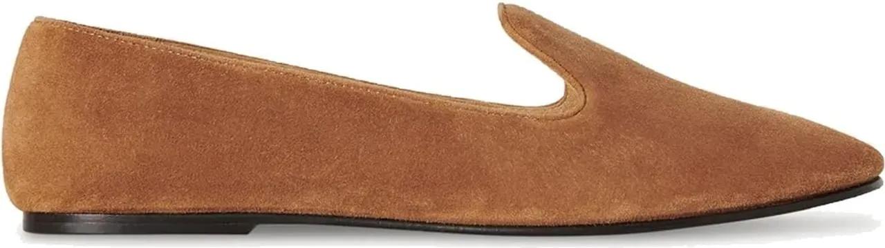 The Row Loafer - The Row Tippi Leather Loafers - Gr. 37 (EU) - in Braun - für Damen