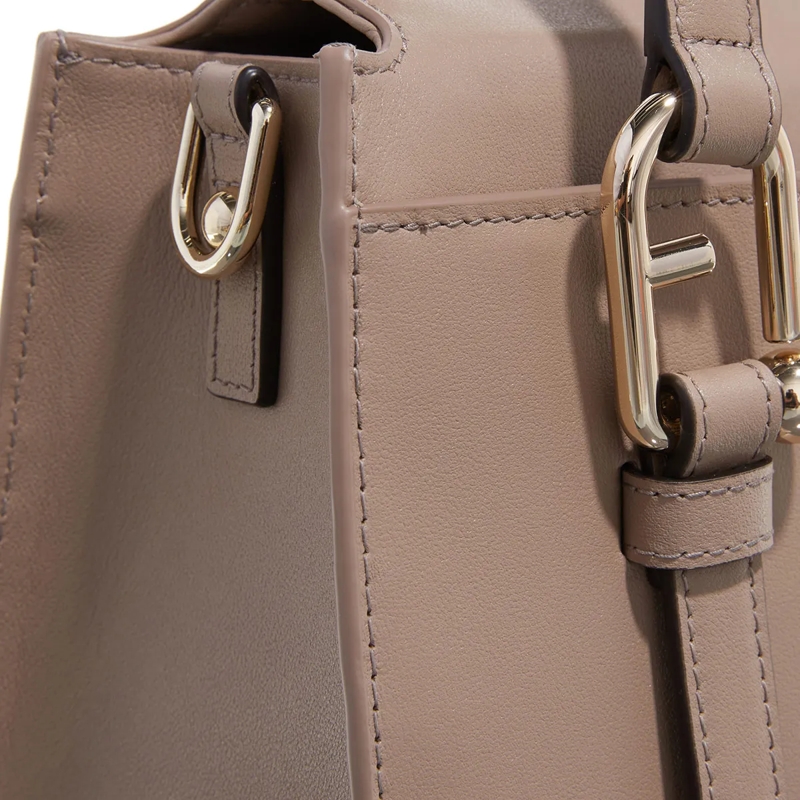 Furla Fourre-tout Furla Nuvola S Boston Bag Greige(Image 3)