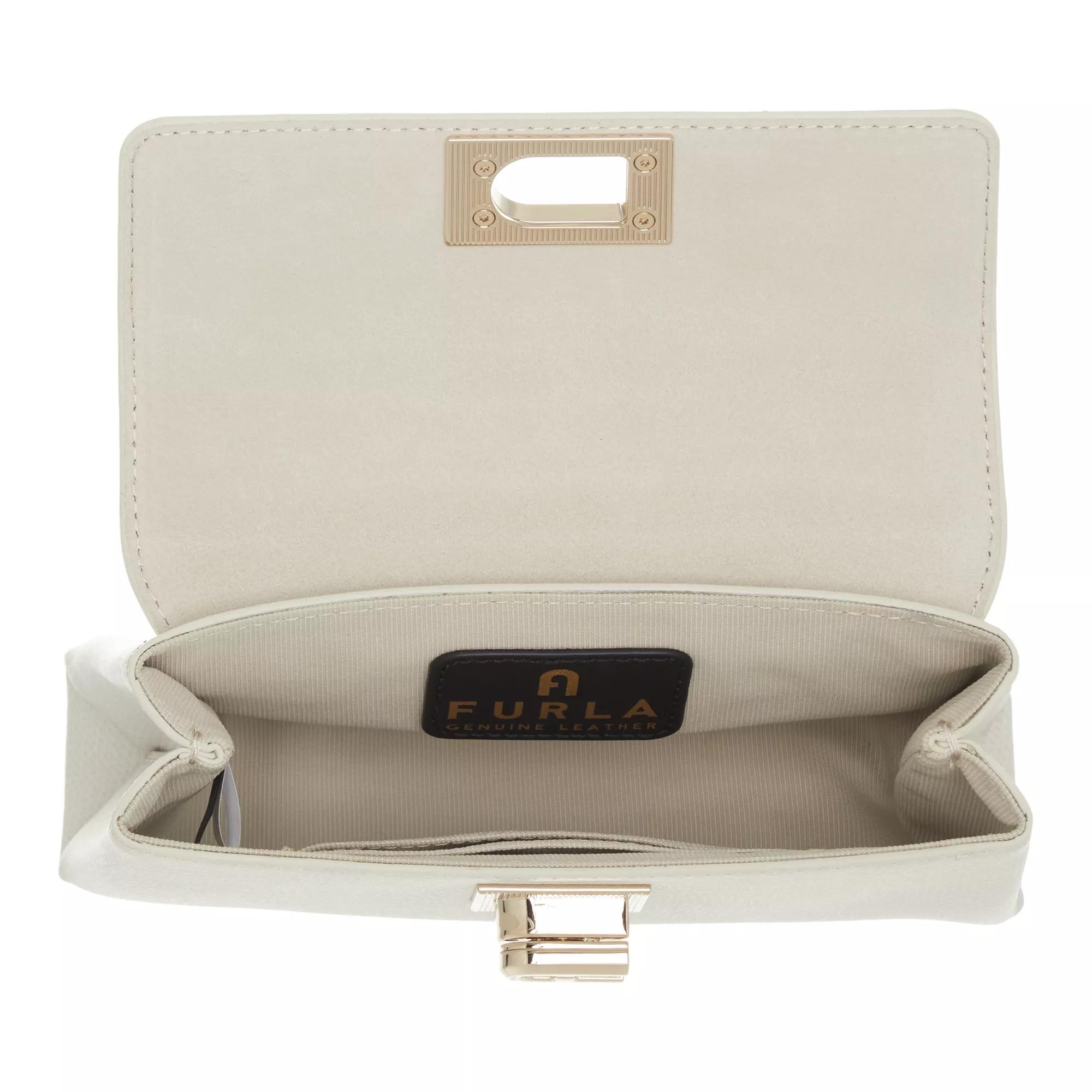 Furla Crossbody bags 1927 Mini Crossbody Top Handle in crème